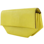 Hermes Opry Chevre Lime Yellow Green a Clutch — view 2