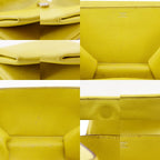 Hermes Opry Chevre Lime Yellow Green a Clutch — view 8