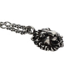 Gucci Lionhead Silver Chain Necklace — view 4