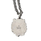 Gucci Lionhead Silver Chain Necklace — view 3