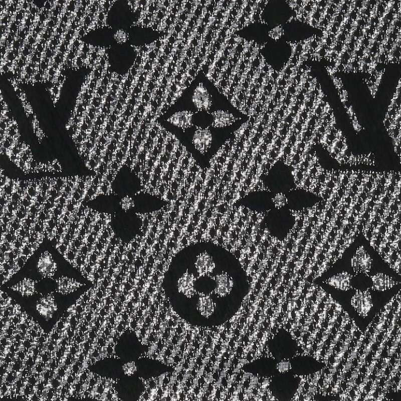 Louis Vuitton Echarpe Logo Mania Shine Monogram All Over Pattern Scarf — view 2
