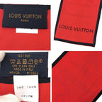 Louis Vuitton Bandeau Trunk Brown Thais Calf Ribbon Scarf Silk — view 3