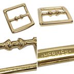 Hermes Scarf Ring Buckle Etriviere PM Gold — view 3