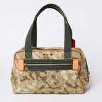 Louis Vuitton Monogram Moflage Denim Jasmine Handbag Khaki Takashi Murakami — view 2