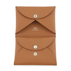 Hermes Coin Case Calvi Duo Gold Silver Epsom Wallet — view 4
