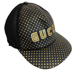 Gucci Guccy Lambskin Cap Black Hat — view 4