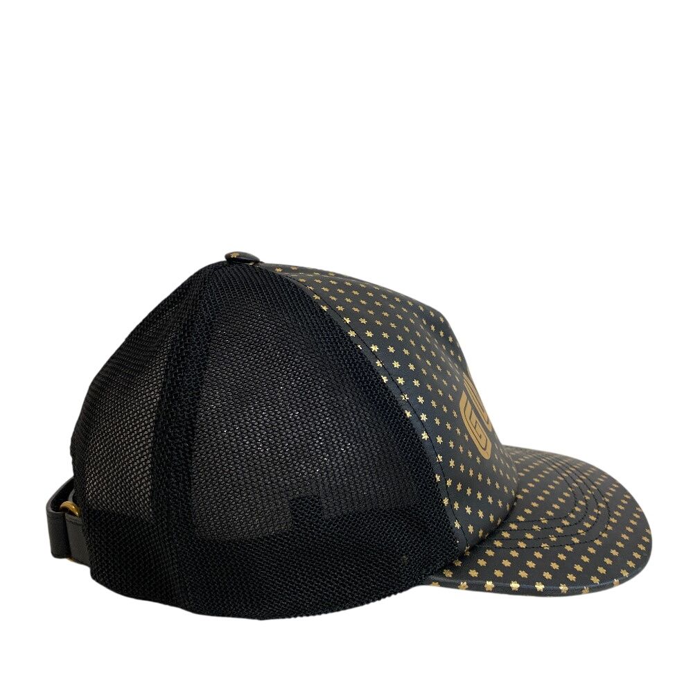 Gucci Guccy Lambskin Cap Black Hat — view 3
