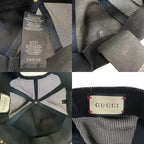 Gucci Guccy Lambskin Cap Black Hat — view 8