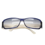 Gucci Sunglasses Eyewear S Eonit GG Logo Glitter Acetate Blue White — view 2