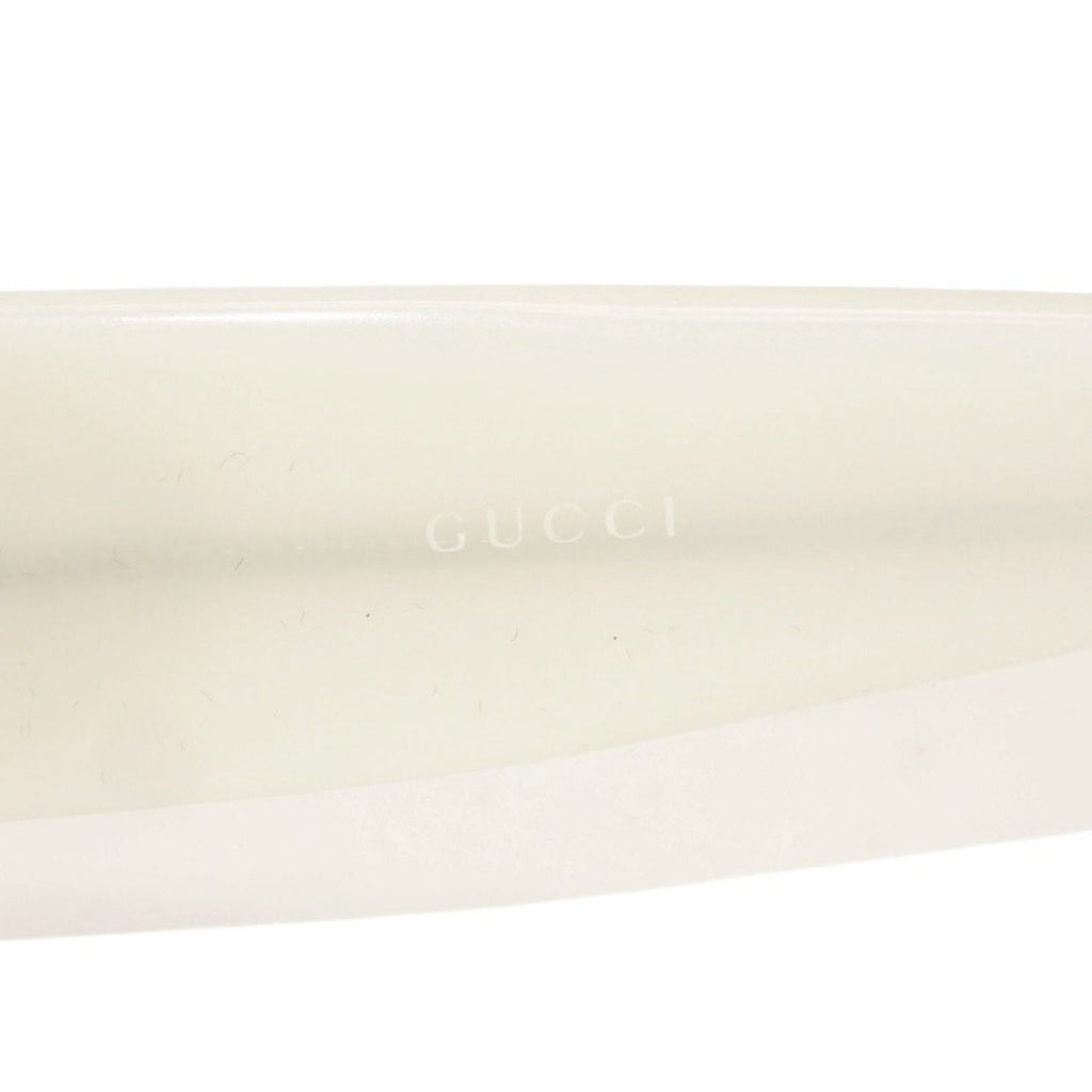 Gucci Sunglasses Eyewear S Eonit GG Logo Glitter Acetate Blue White — view 8