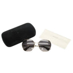 Gucci Sunglasses Eyewear 63 Gold Gray Metal Acetate