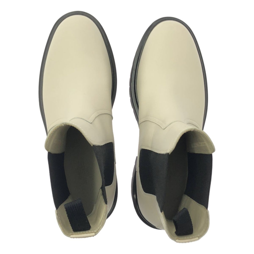 Hermes Hallow Side Gore Boots 38 White — view 4