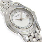 Gucci Stainless Steel Quartz Analog Display Silver Dial Watch — view 3