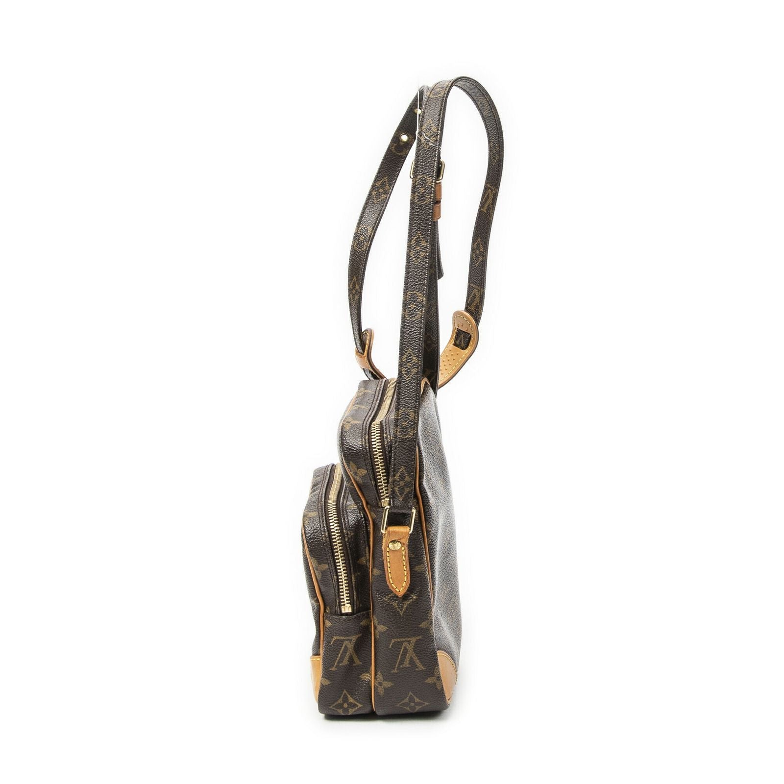 Louis Vuitton Amazon Brown Monogram Canvas Messenger Bag — view 3