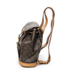 Louis Vuitton Montsouris Brown Monogram Canvas Shoulder Bag — view 3