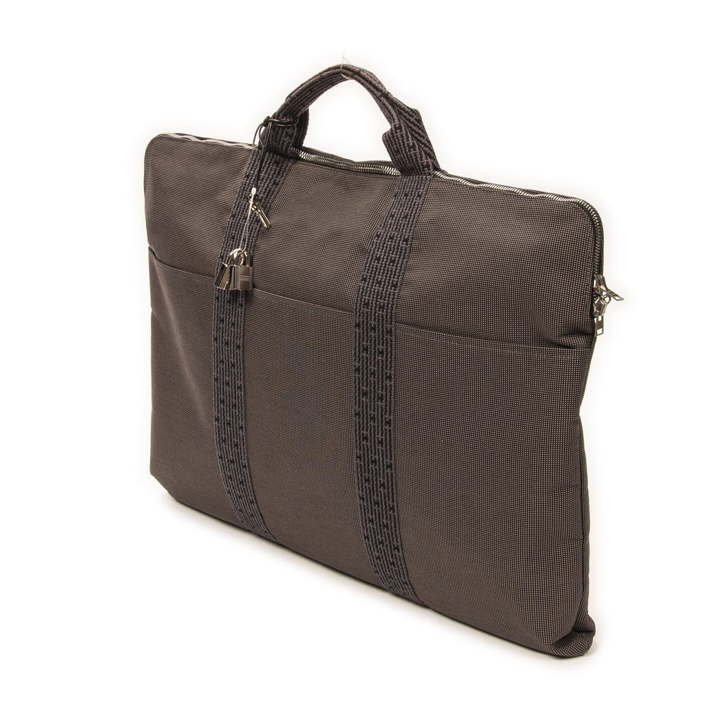 Hermes Line Briefcase Attache Gray Toile Ash — view 2
