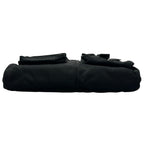 Prada Triangle Logo Waist Bag Nylon Black — view 4