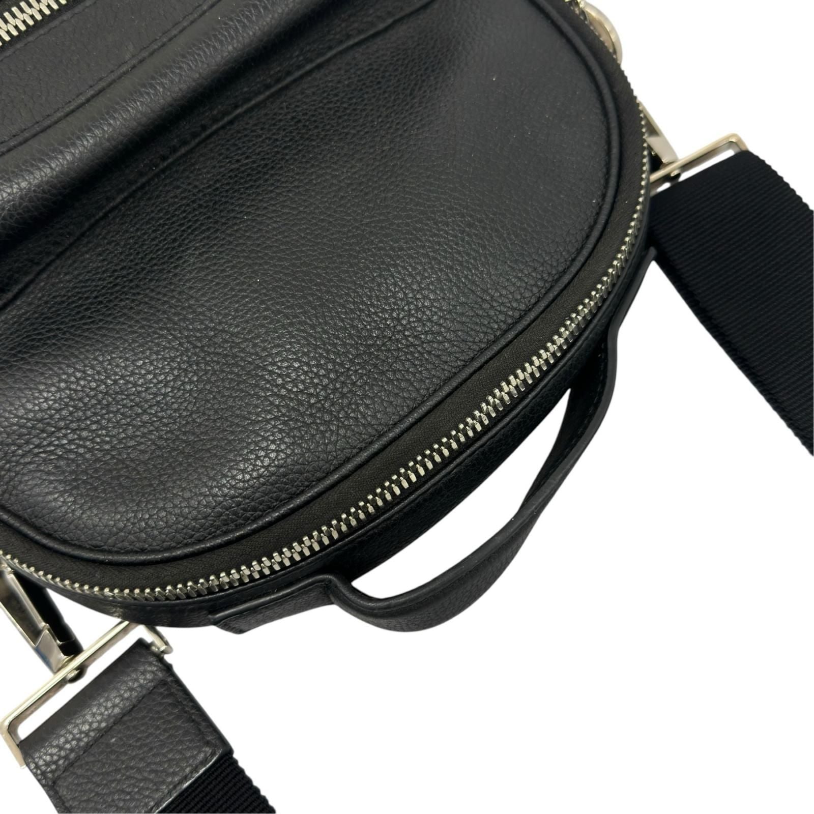 Dior Atelier Shoulder Bag Leather Black — view 6
