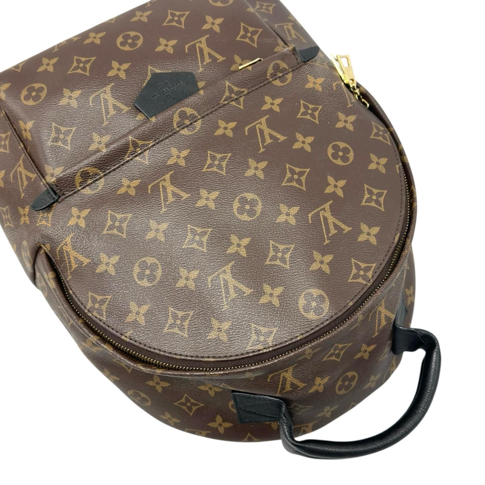 Louis Vuitton Palm Springs MM Backpack Monogram Canvas Brown — view 5