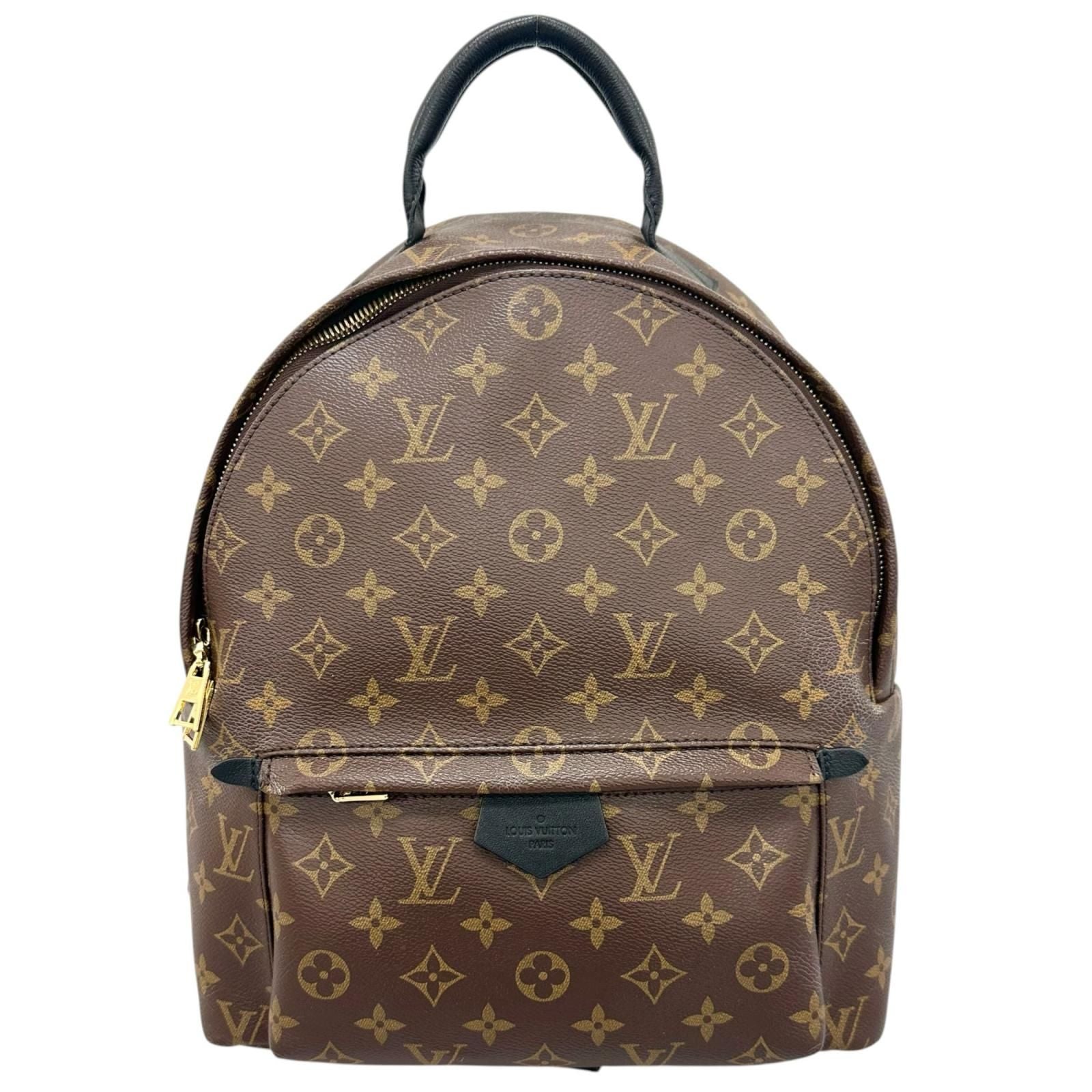 Louis Vuitton Palm Springs MM Backpack Monogram Canvas Brown