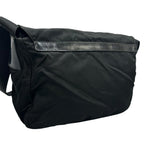 Prada Triangle Logo Shoulder Bag Nylon Black — view 3