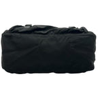 Prada Triangle Logo Shoulder Bag Nylon Black — view 4
