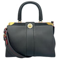 Louis Vuitton Astrid Handbag Leather Black 2-Way