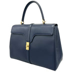Celine Classic 16 Handbag Leather Blue 2-Way — view 2