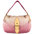 Louis Vuitton Sunray Handbag Monogram Denim Pink