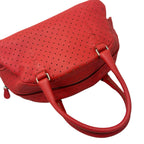 Bottega Veneta Handbag Perforated Leather Red Mini — view 5