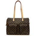 Louis Vuitton Handbag Monogram Canvas Brown