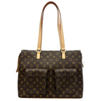 Louis Vuitton Handbag Monogram Canvas Brown