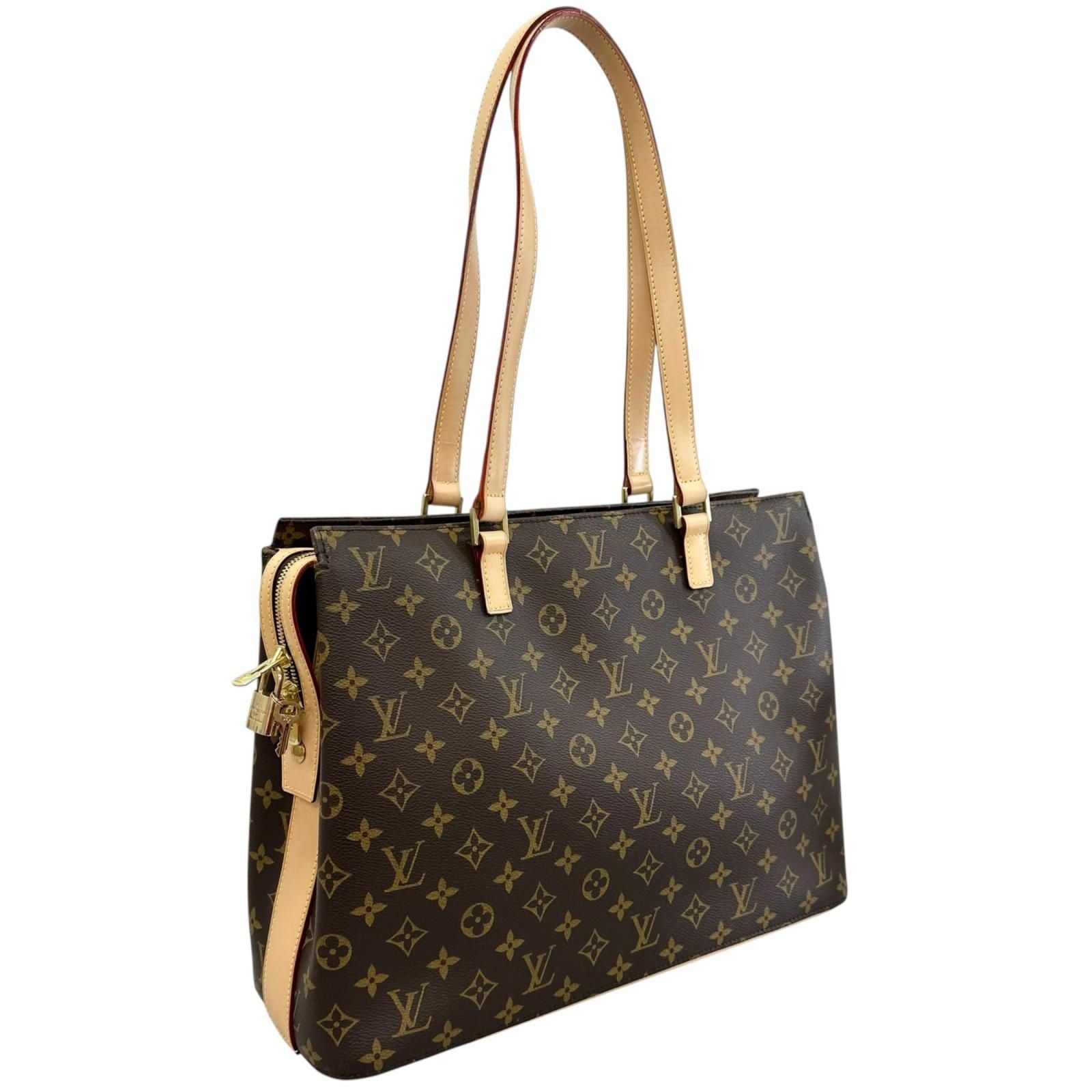 Louis Vuitton Handbag Monogram Canvas Brown — view 3