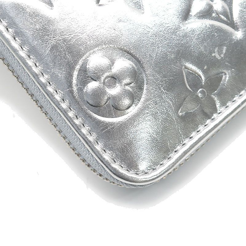 Louis Vuitton LV Ski Cousin Zippy Wallet Silver — view 3