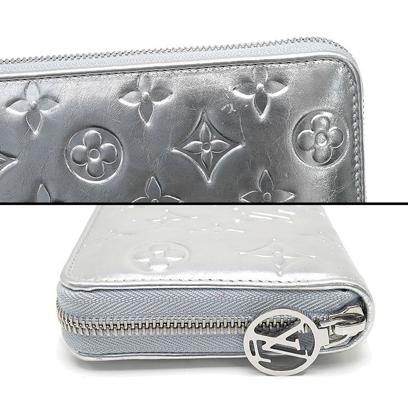 Louis Vuitton LV Ski Cousin Zippy Wallet Silver — view 7