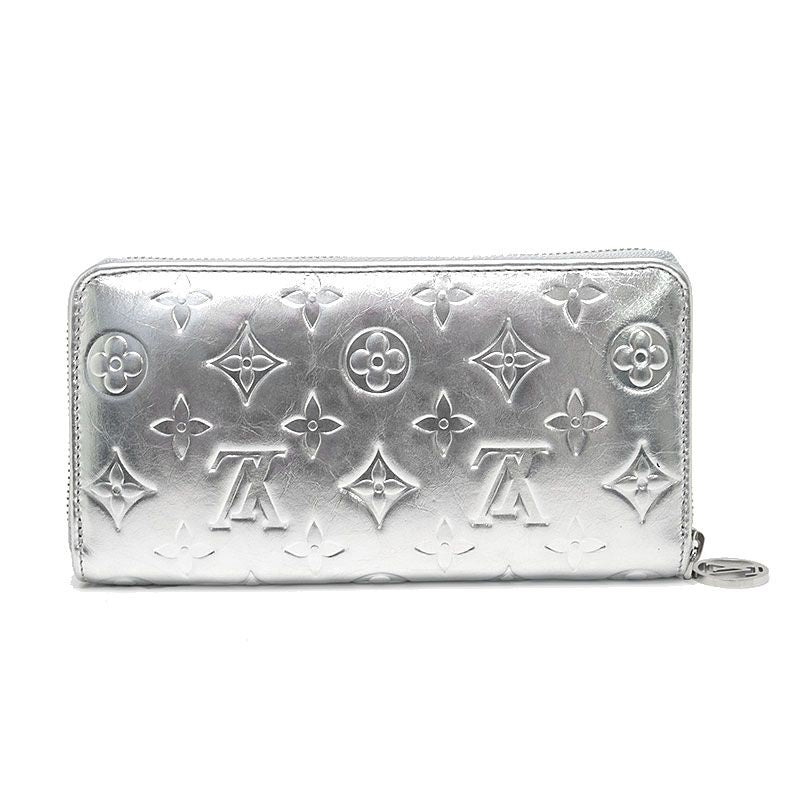 Louis Vuitton LV Ski Cousin Zippy Wallet Silver — view 2