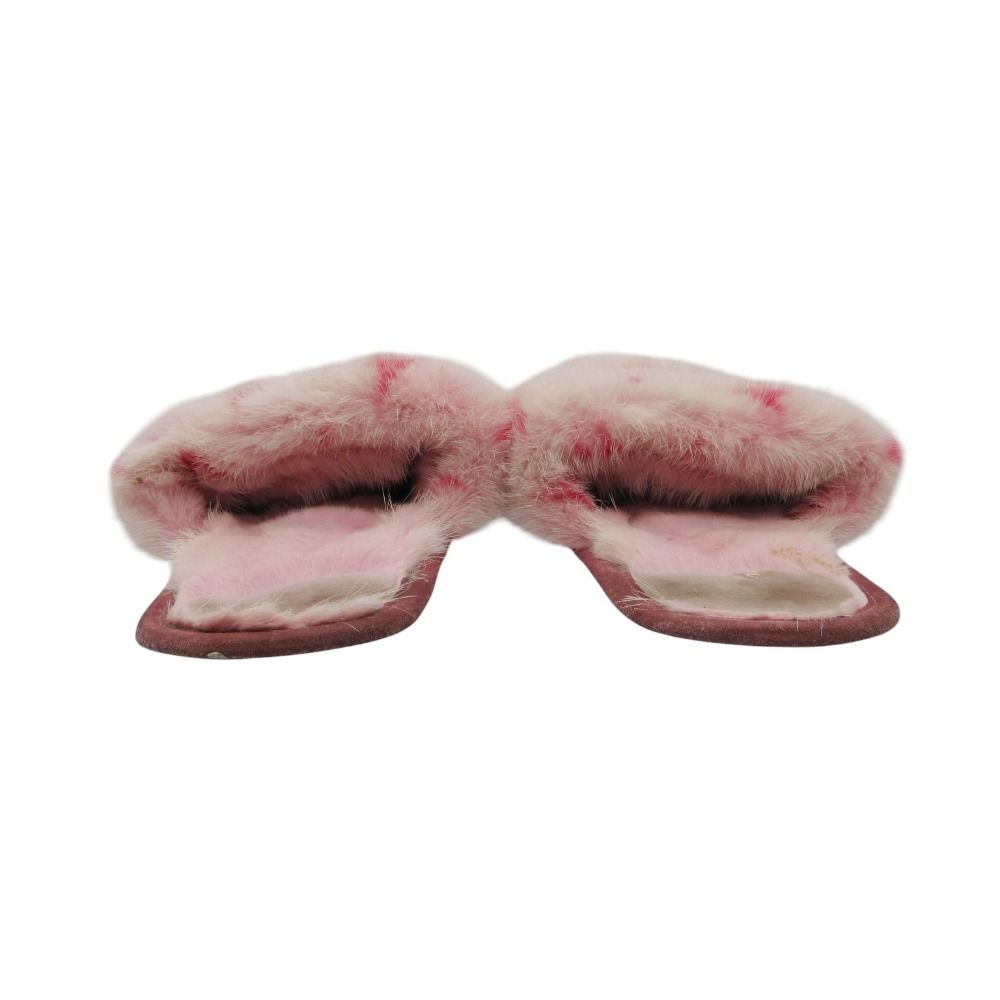 Louis Vuitton Mule LV Suit Line Slippers Monogram Shoes Mink Pink — view 4