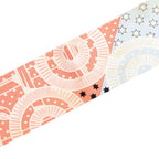 Hermes Twill Eperon D'or Cut Apron Cut Scarf Pink Blue Silk — view 3