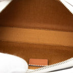 Celine Triomphe Horizontal Pouch Crossbody Shoulder Bag Brown Multicolor Leather — view 5