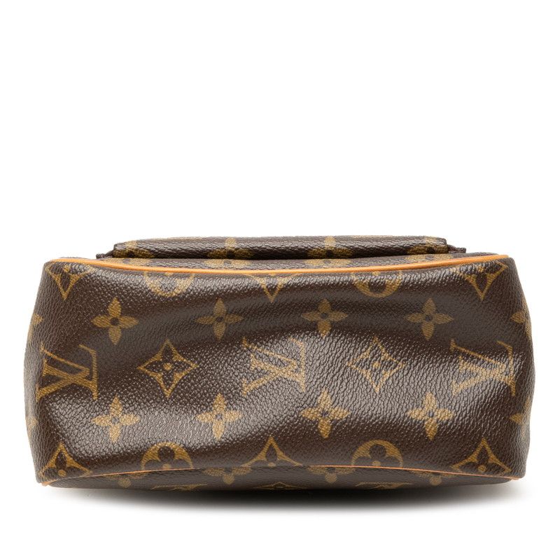 Louis Vuitton Monogram Viva Cite PM Crossbody Shoulder Bag Brown Leather — view 3