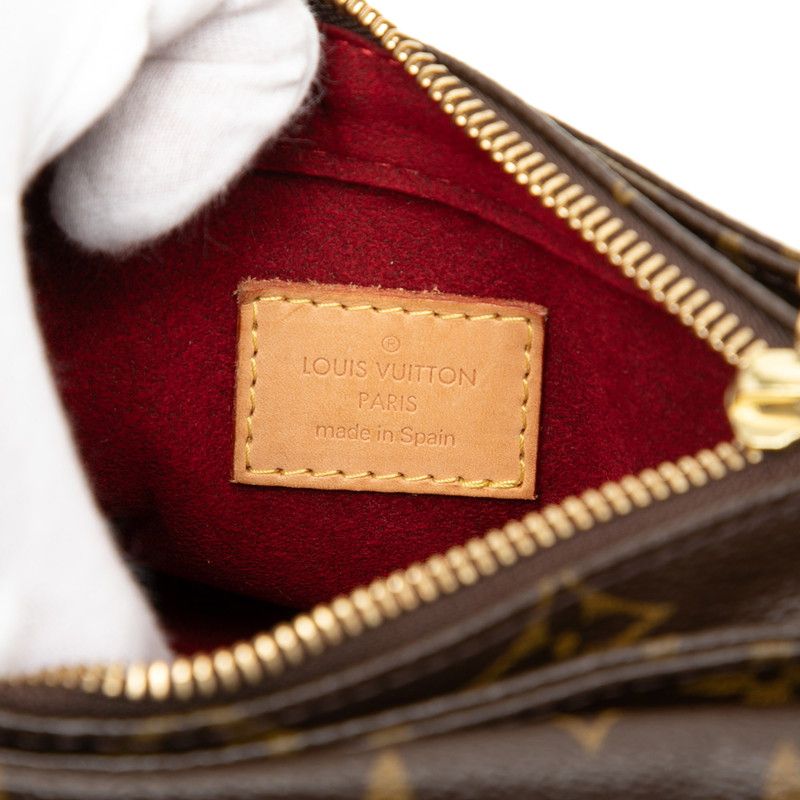 Louis Vuitton Monogram Viva Cite PM Crossbody Shoulder Bag Brown Leather — view 5