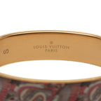 Louis Vuitton Bracelet Bangle LV Confidential PM S Gold Multicolor Plated — view 5