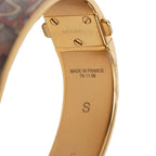 Louis Vuitton Bracelet Bangle LV Confidential PM S Gold Multicolor Plated — view 6