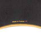 Hermes Enamel TGM Cloisonne Belt Motif Bangle Gold White Plated Bracelet — view 4