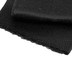 Chanel Camellia Ribbon Brooch Black White Metal Textile — view 4