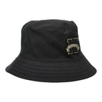 Hermes Hapa-h Series Bucket Hat 58 Black Cotton Rayon Silk — view 2