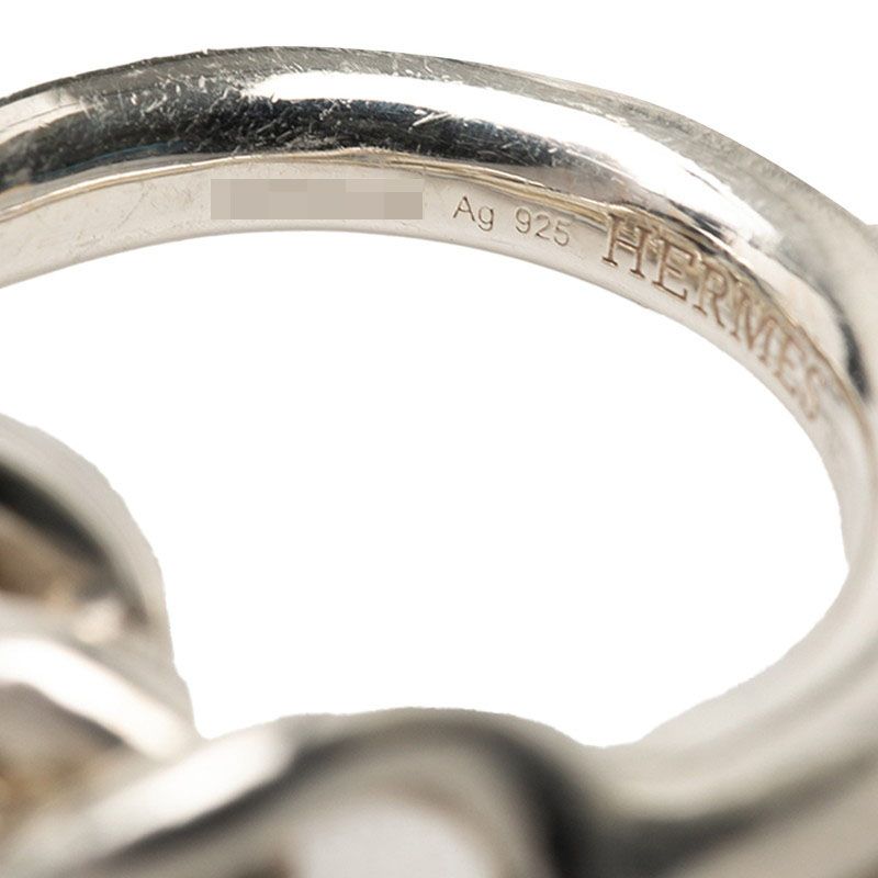 Hermes Croisette GM Ring 52 Silver — view 5