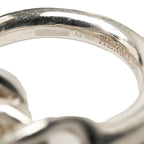 Hermes Croisette GM Ring 52 Silver