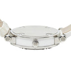 Tiffany & Co Atlas Dome Watch Silver White Stainless Steel Leather — view 7