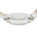 Tiffany & Co Atlas Dome Watch Silver White Stainless Steel Leather — view 8